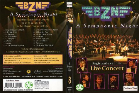 BZN a symphonic night I cover