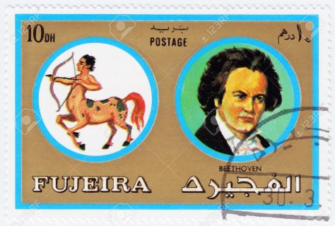 16376453-FUJEIRA-CIRCA-1971-stamp-printed-in-Fujeira-Zodiac-Signs-of-Famous-People-showscomposer-Ludwig-van-B-Stock-Photo